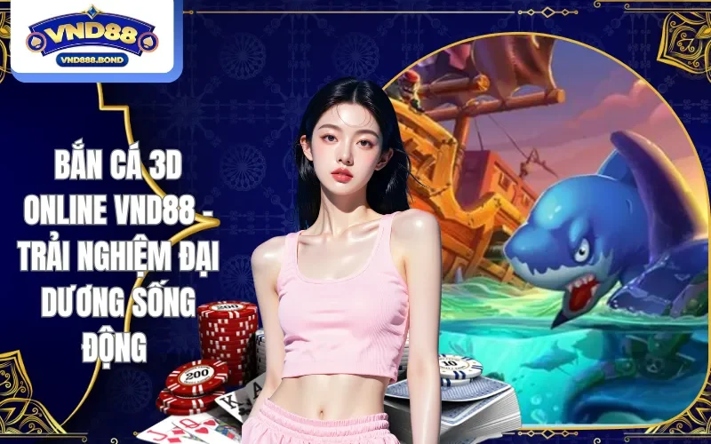 Bắn cá 3D online VND88