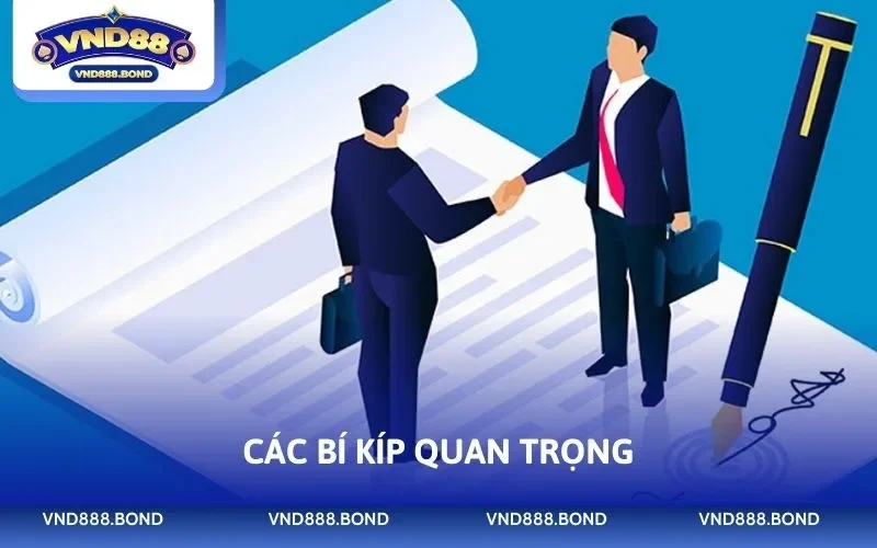 Các bí kíp quan trọng