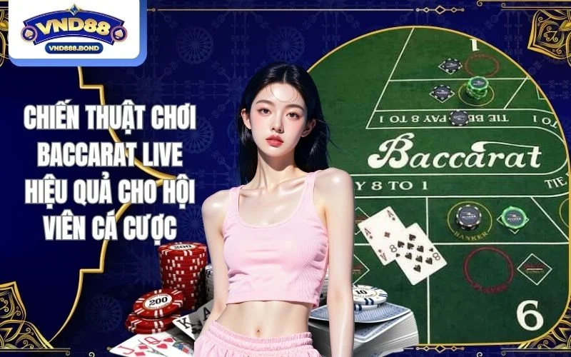 Chiến thuật chơi Baccarat live