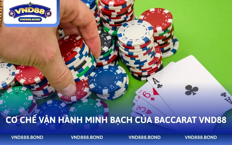 Cơ chế vận hành minh bạch của Baccarat VND88