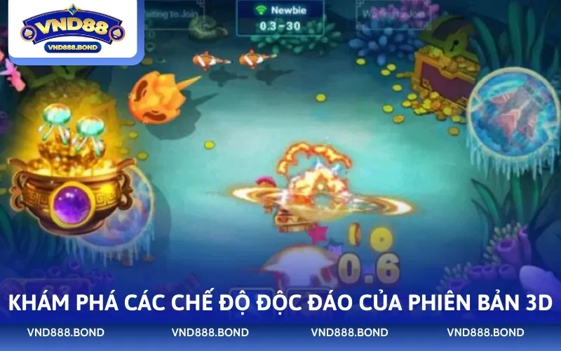 Khám phá các chế độ độc đáo của phiên bản 3D